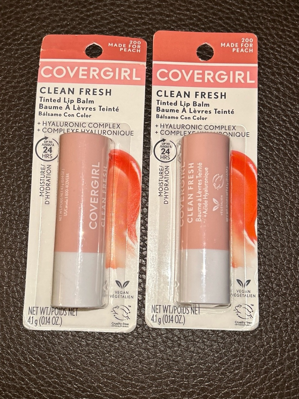 COVERGIRL Clean Fresh Tinted Lip Balm — Peach Pink